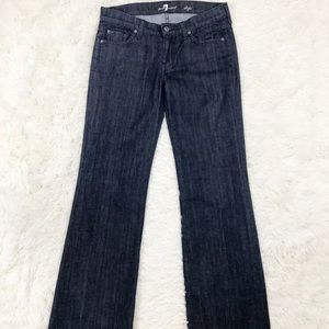 7 For All Mankind 7FAMK Dojo Dark Jeans  Size 29
